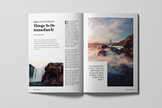 Travel Magazine Template, a Magazine Template by xtratimebd (Thumbnail 6 of 11)