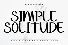 Simple Solitude