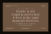 Cramik Elegant Serif Display Font, a Serif Font by Perfectype (Thumbnail 2 of 8)