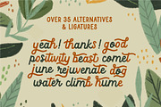 Jungle Giant Font Duo, a Script Font by Rachel Kick (Thumbnail 11 of 13)