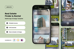 Rumah – Property Search App UI, an App Template by twinstd