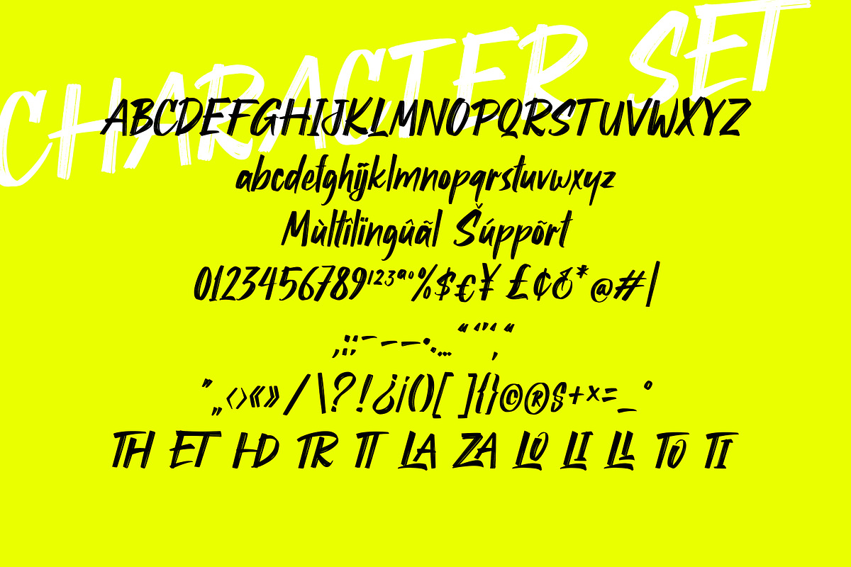 Skullthrone - Brush Font, a Handwritten Font by VASTARD STUDIO (Photo 7 of 10)