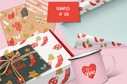 Merry Christmas Hand drawn set, a Decorative Illustration by Annakristal (Thumbnail 6 of 6)