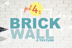 8 Brick wall texture selected