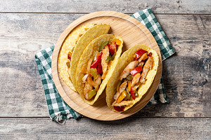 Mexican chicken tacos, a Food & Drink Photo by etorres69