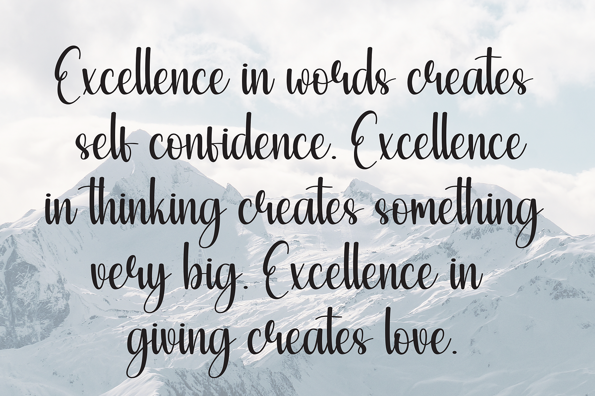 Quality Modern | Script Font, a Handwritten Font by Scratchones (Photo 6 of 9)