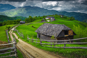Great rural landscape with gardens, an Architecture Photo by Alpine Dreams