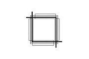 Modern Square Frame SVG Bundle, an Illustration by Creativeshirt (Thumbnail 23 of 31)