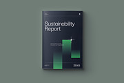 Sustainability Report - Gravoos, a Brochure Template by fakhroo (Thumbnail 1 of 12)
