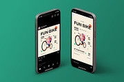 Simple Fun Bike Flyer, a Flyer Template by Neermana (Thumbnail 4 of 4)