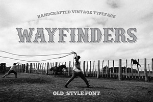 Old Style Font - Vintage Typeface