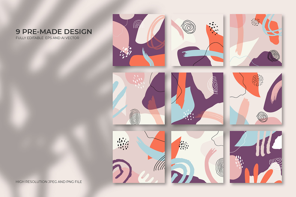 Abstract Shape Collection, an Object Illustration by Creatchees.std (Photo 7 of 10)