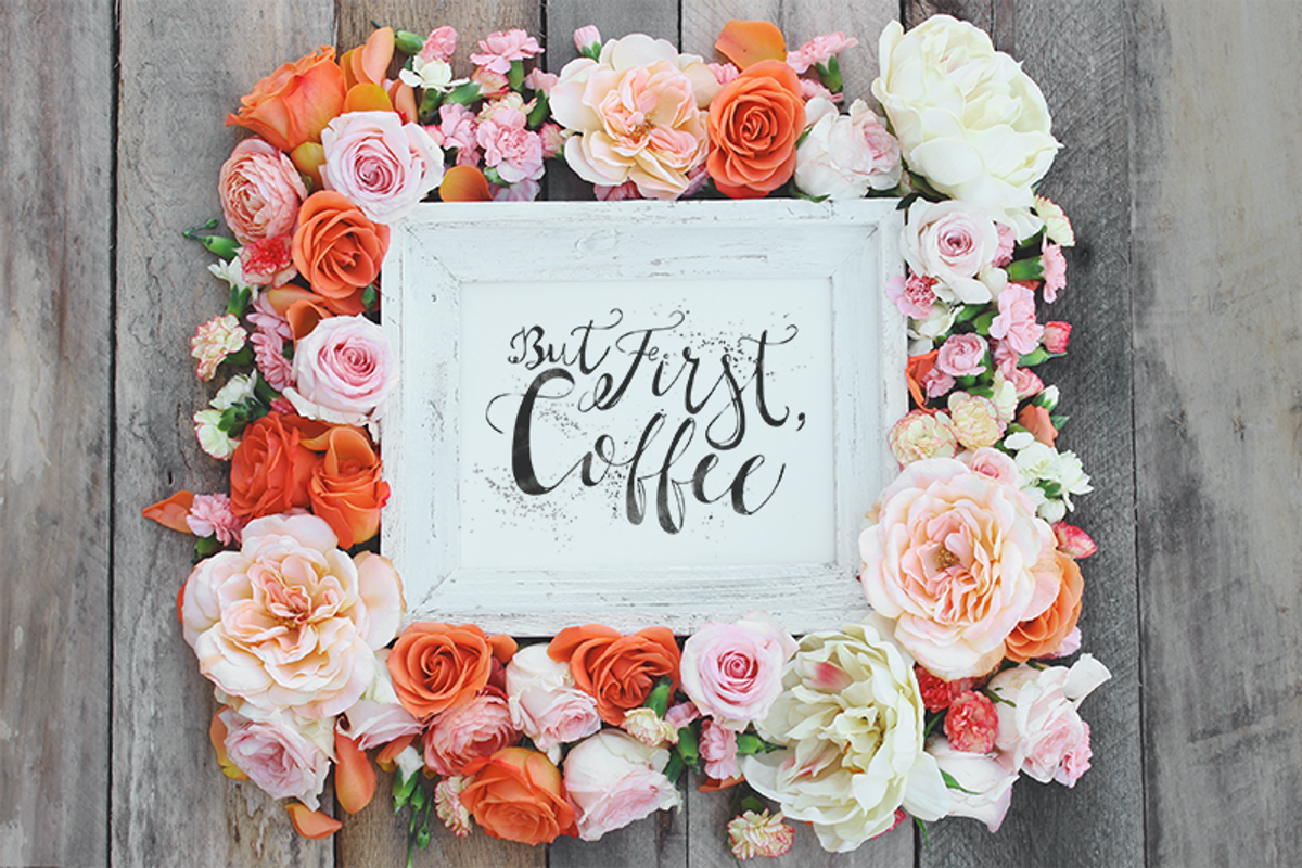 THE ULTIMATE FLORAL MOCK UP BUNDLE, a Print Template by WeLivedHappilyEverAfter (Photo 9 of 10)
