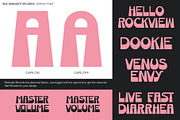 Midnight Records Display Font, a Font by Brethrendesignco (Thumbnail 3 of 5)
