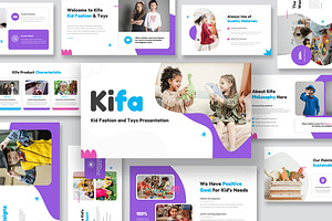 Kifa Kid Fashion & Toys GSlides, a Presentation Template by kerismaker