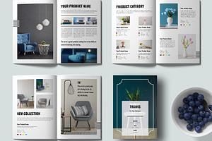 Modern Product Catalog Layout