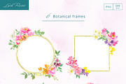 Watercolor pink roses with birds, an Object Graphic by Sawango Designs (Thumbnail 5 of 12)
