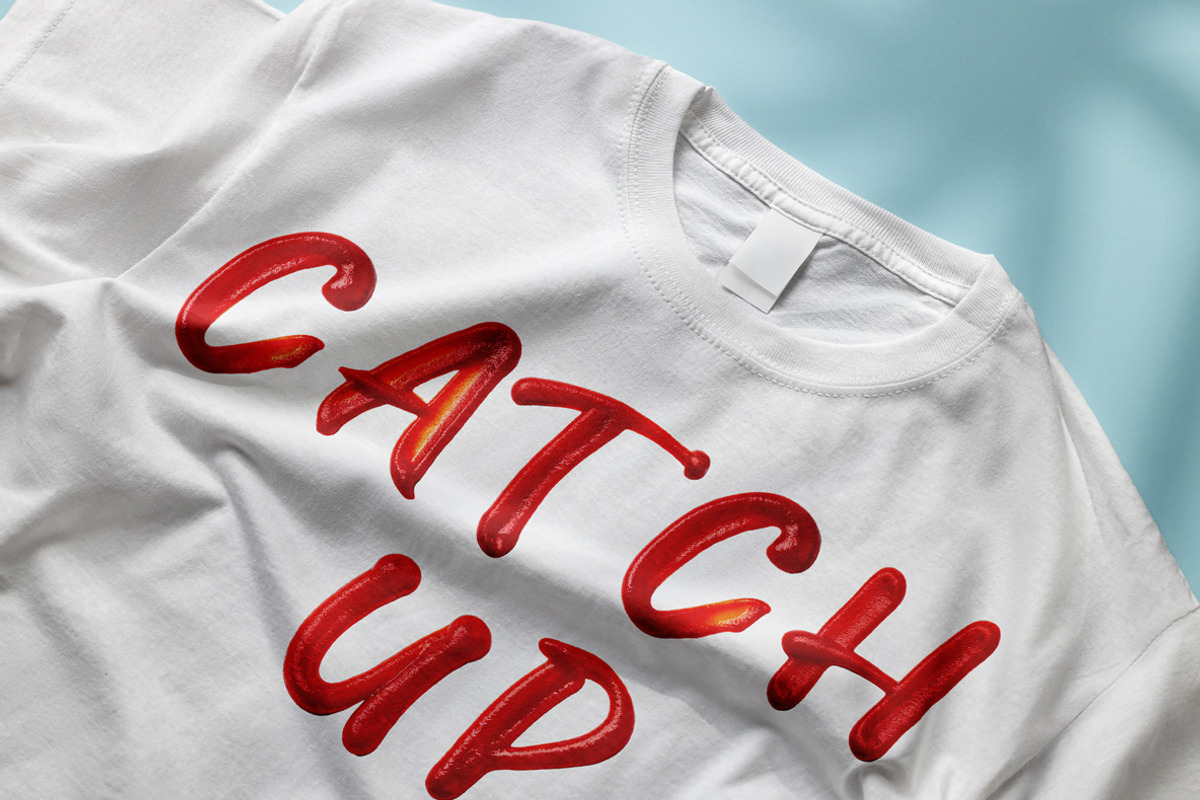 Ketchup Font, a Handwritten Font by Handmadefont (Photo 7 of 10)