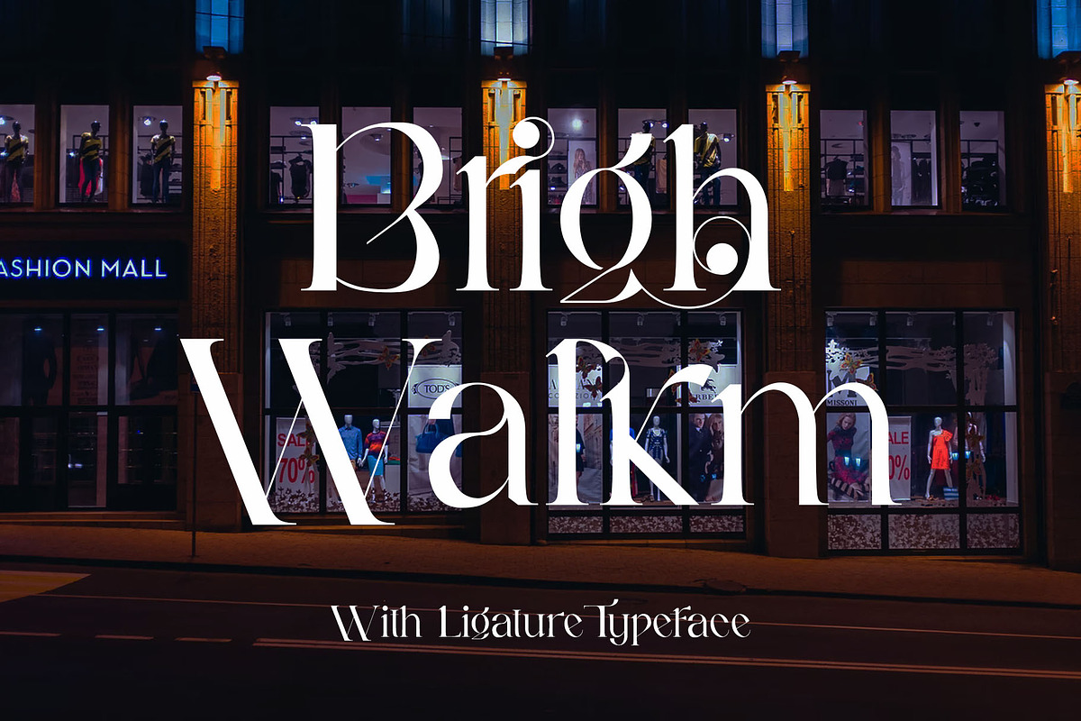 Kariin Ligature Serif Typeface, a Serif Font by Humaira_std (Photo 4 of 11)