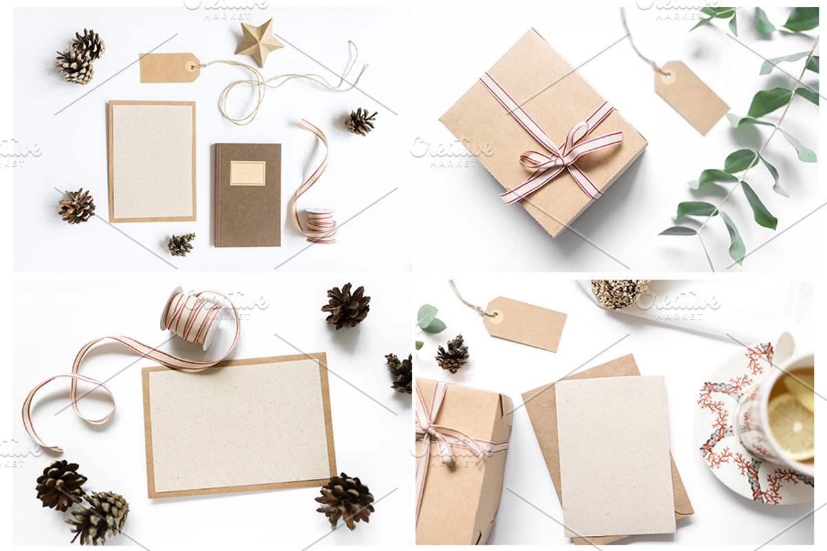 White Christmas stock photo bundle, a Print Template by So Still Studio (Photo 2 of 5)