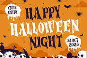 Cursed Gothic - Halloween Font, a Font by PutraCetol Studio (Thumbnail 6 of 10)