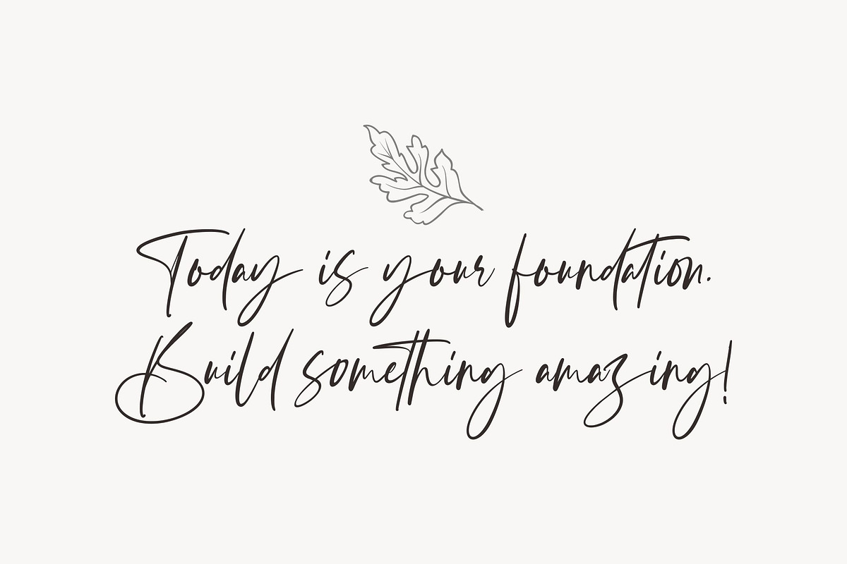 Oastine - Handwritten Font, a Handwritten Font by ErgibiStudio (Photo 6 of 9)