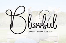 Blissful | Script Font