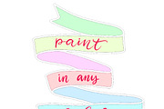 Ribbons - Procreate Stamp Brushes, a Brush Add-On by Almazova Dolzhenko (Thumbnail 4 of 11)