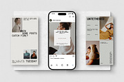 ZENO | Instagram Post & Story (I), a Social Media Template by The Aesthetic Studio (Thumbnail 2 of 10)