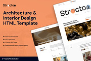 Structon, Architecture HTML Template, a HTML Template by TNCFlow (Thumbnail 1 of 5)