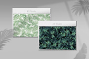 Tropical plant pattern. Vector., a Pattern Graphic by Anna Smirnova (Thumbnail 2 of 7)