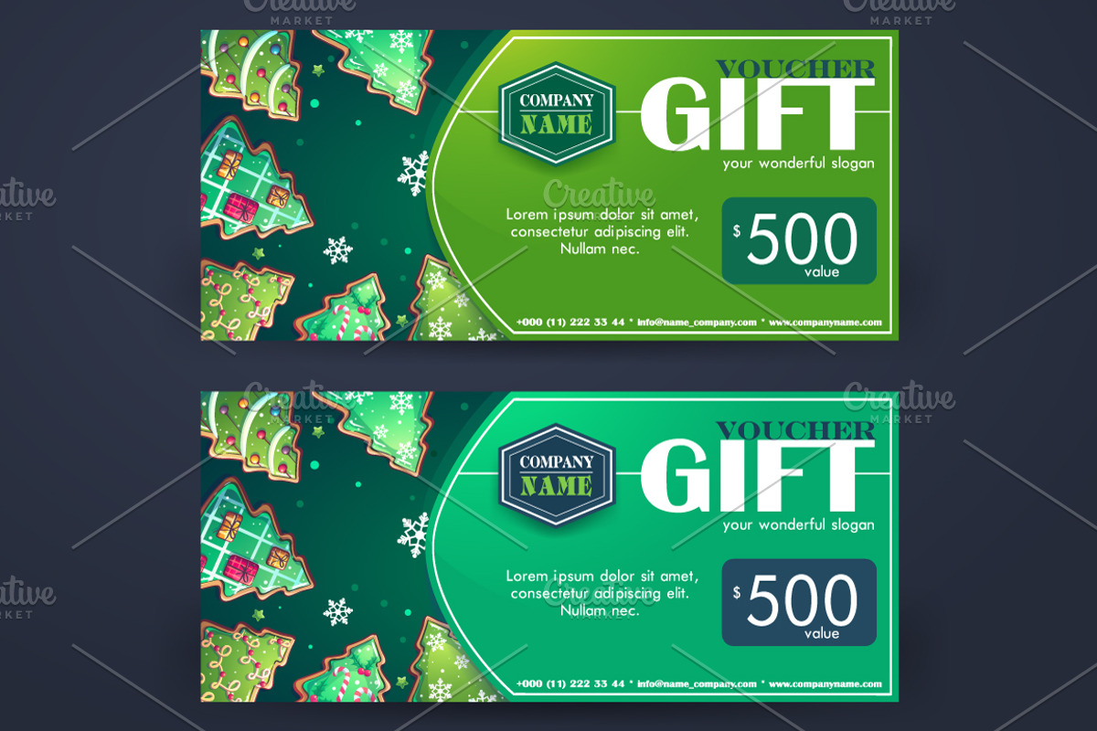 Merry Christmas and New Year 5, a Card Template by Nearbirds (Photo 3 of 6)