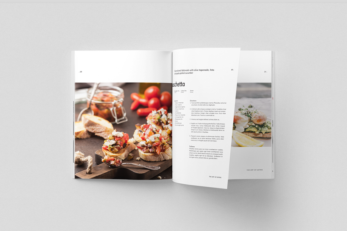 Recipe Book, a Brochure Template by silukEight (Photo 9 of 13)