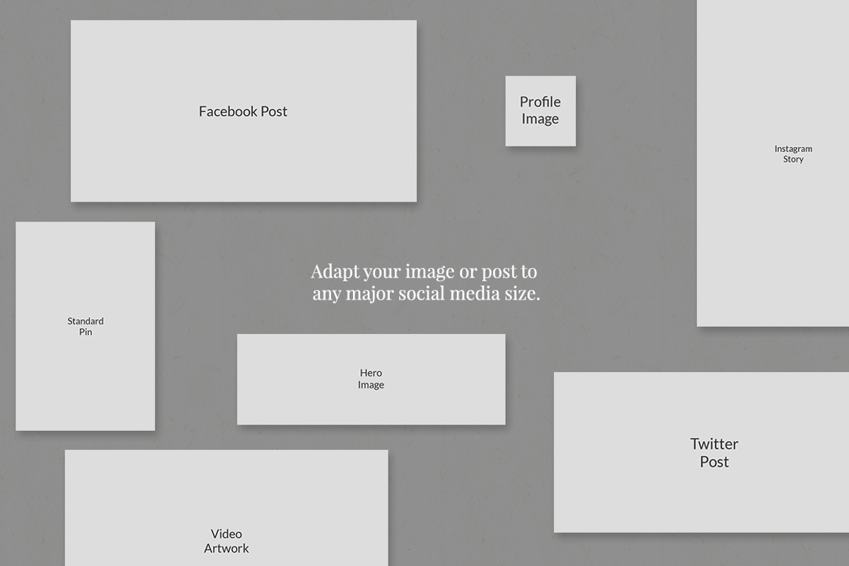 Social Media Cheat Sheet, a Social Media Template by Web Donut (Photo 2 of 7)