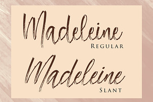 Madeleine - Brush Script Font