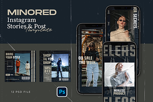 Hype Instagram Template - Minored