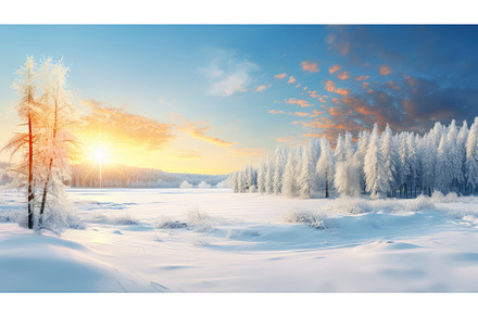 nature weather frozen sun panoramic, a Nature Photo by pikepicture
