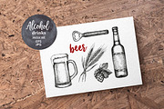 Cocktails and alcohol drinks, a Food Illustration by natadanko (Thumbnail 2 of 5)