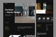 Space - Furniture Landing Page, a Landing Page Template by SundayWorkTeam (Thumbnail 2 of 3)