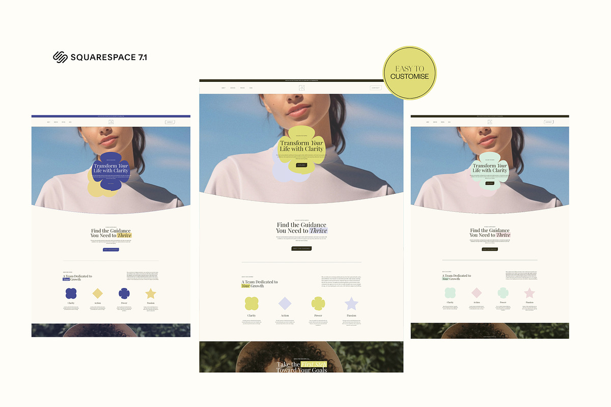 Squarespace 7.1 Website Template, a Squarespace Template by Iris Avenue Studio (Photo 5 of 9)