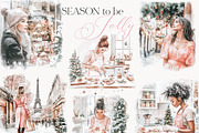 New! Winter Christmas Edition, a Seasonal Illustration by Isabelle Salem (Thumbnail 111 of 227)