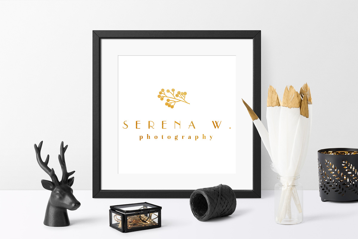 THE BLOSSOM LOGO PACK, a Branding & Logo Template by IsikChic (Photo 8 of 10)
