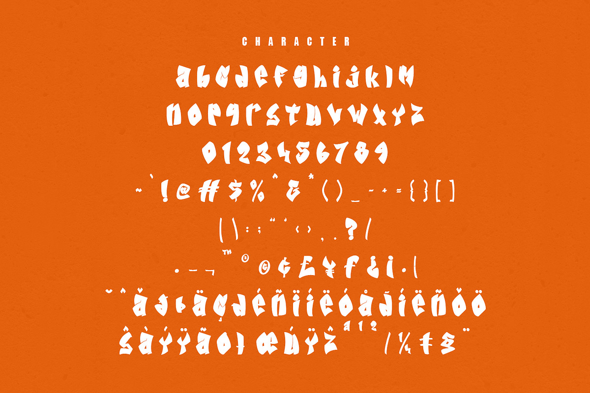 Vattiq Japanese Graffiti Display, a Handwritten Font by Maulana Creative (Photo 7 of 7)