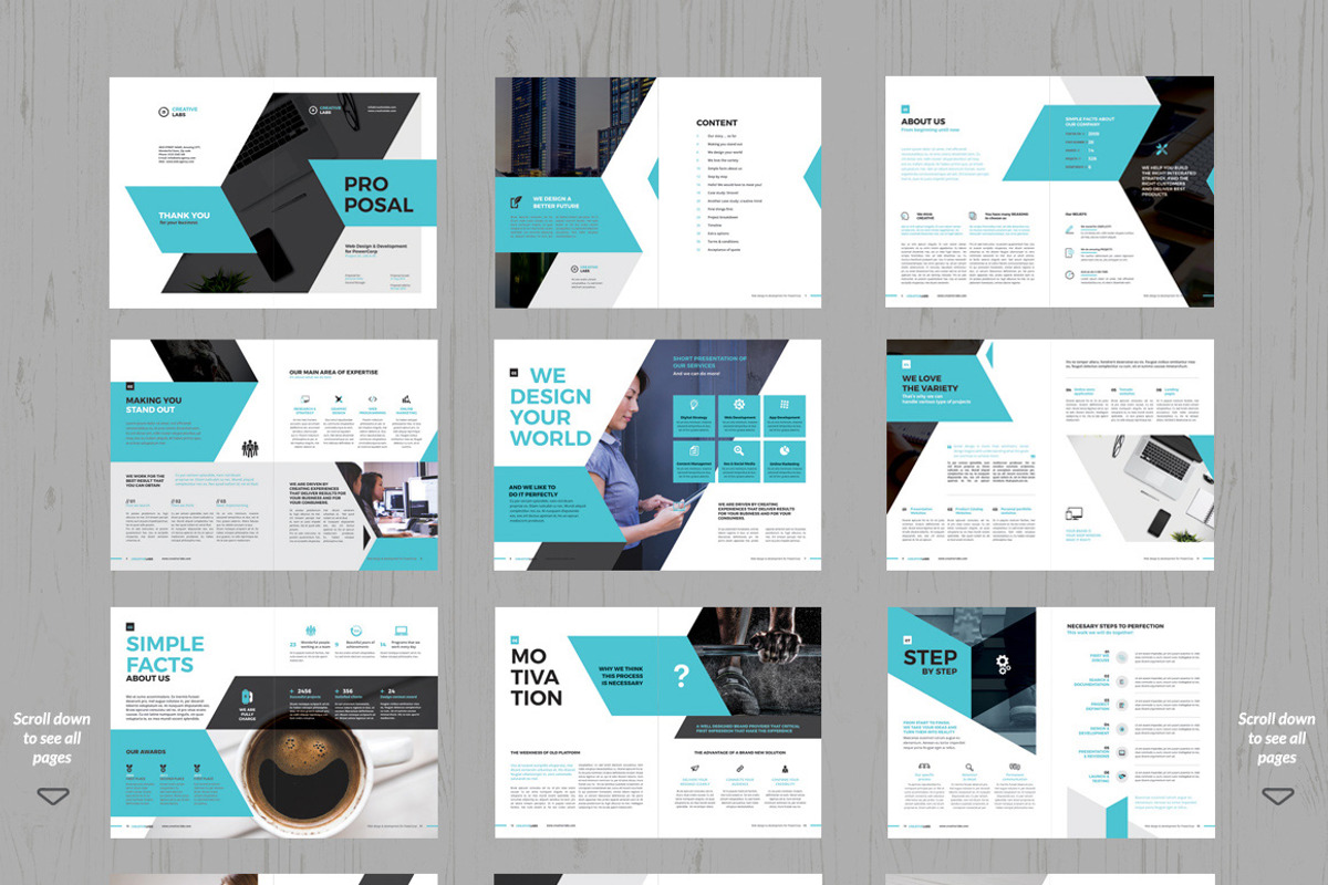 Proposal, a Brochure Template by Sabin (Photo 5 of 6)