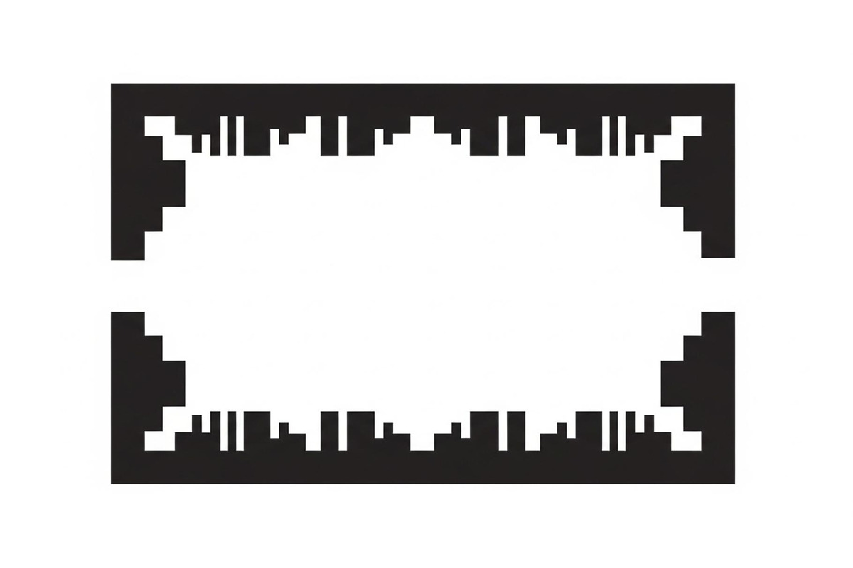 Pixel Art Border Frame SVG Bundle, an Illustration by Gfx_Store (Photo 12 of 31)
