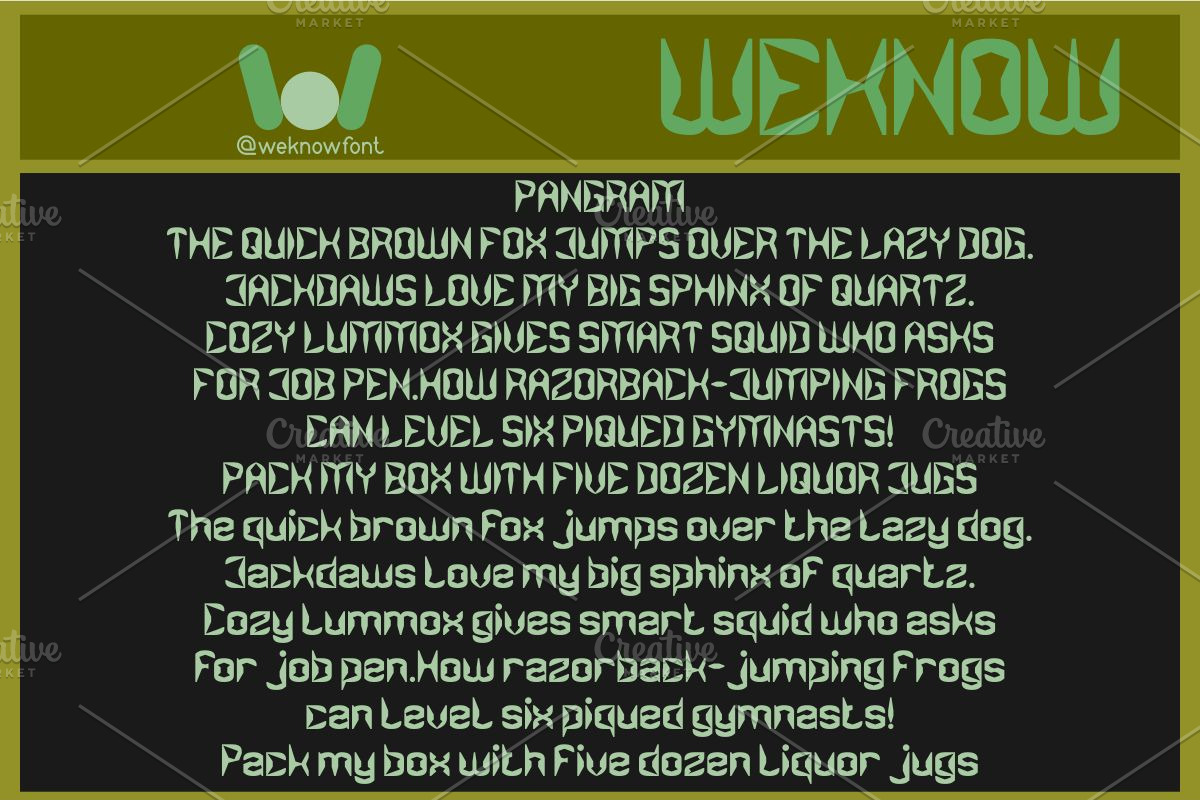 Rough and Raw font, a Font by weknow (Photo 6 of 8)