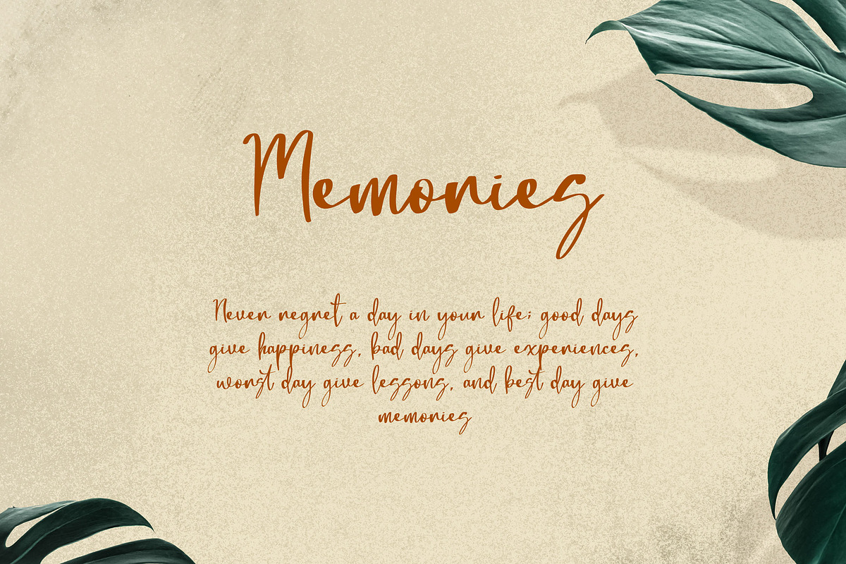 Mellanttona Calligraphy Script Font, a Script Font by NTC Graphic (Photo 7 of 9)