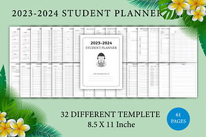 2023-2024 Student Planner Editable