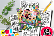 Cute Bugs and Insects Mother's Day, a Seasonal Illustration by Design Zone (Thumbnail 1 of 5)
