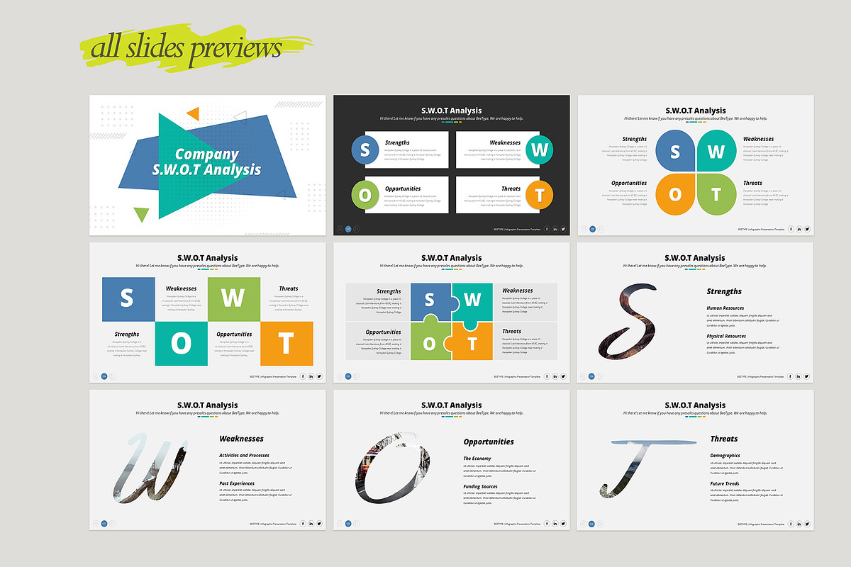 Bee-Type Corporate PowerPoint, a Presentation Template by WhiteGraphic (Photo 18 of 28)